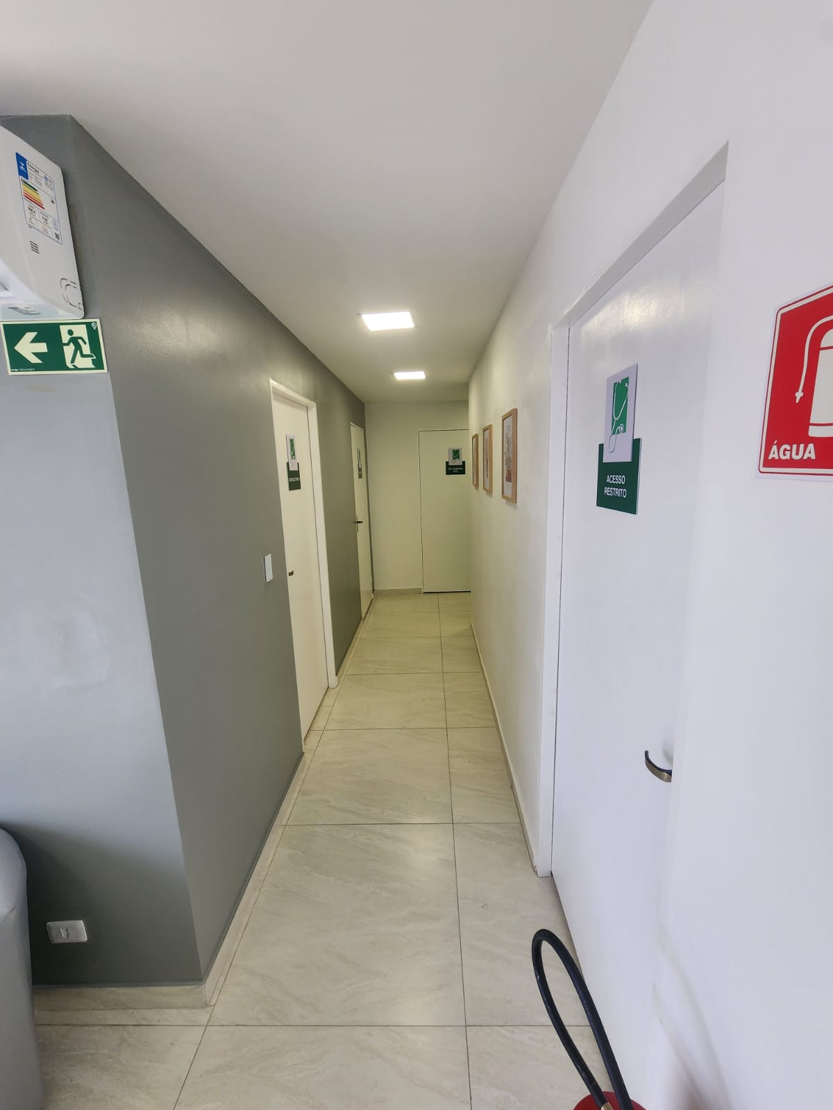 Sala de exames MedClin
